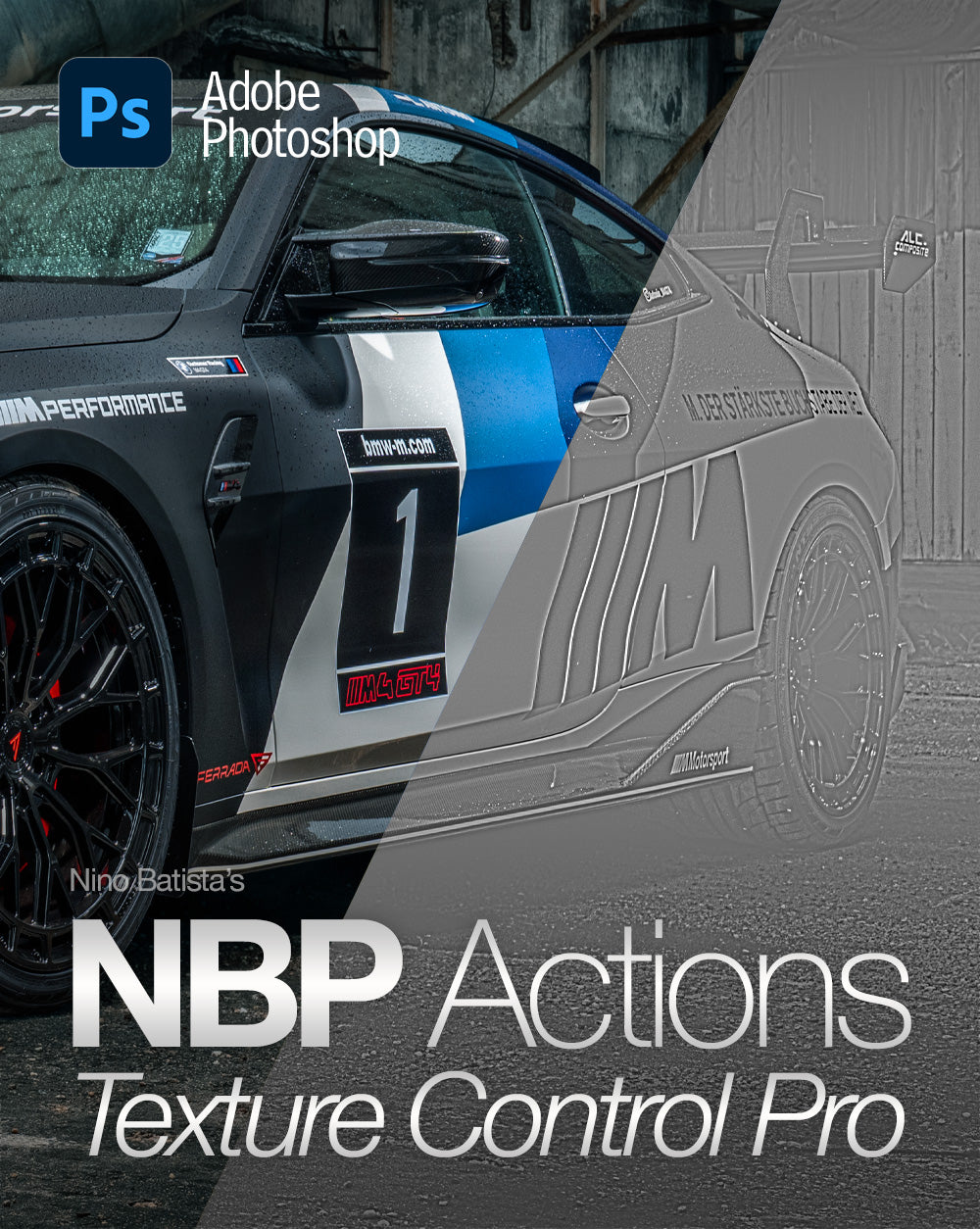 NBP Actions: Texture Control Pro for Photoshop