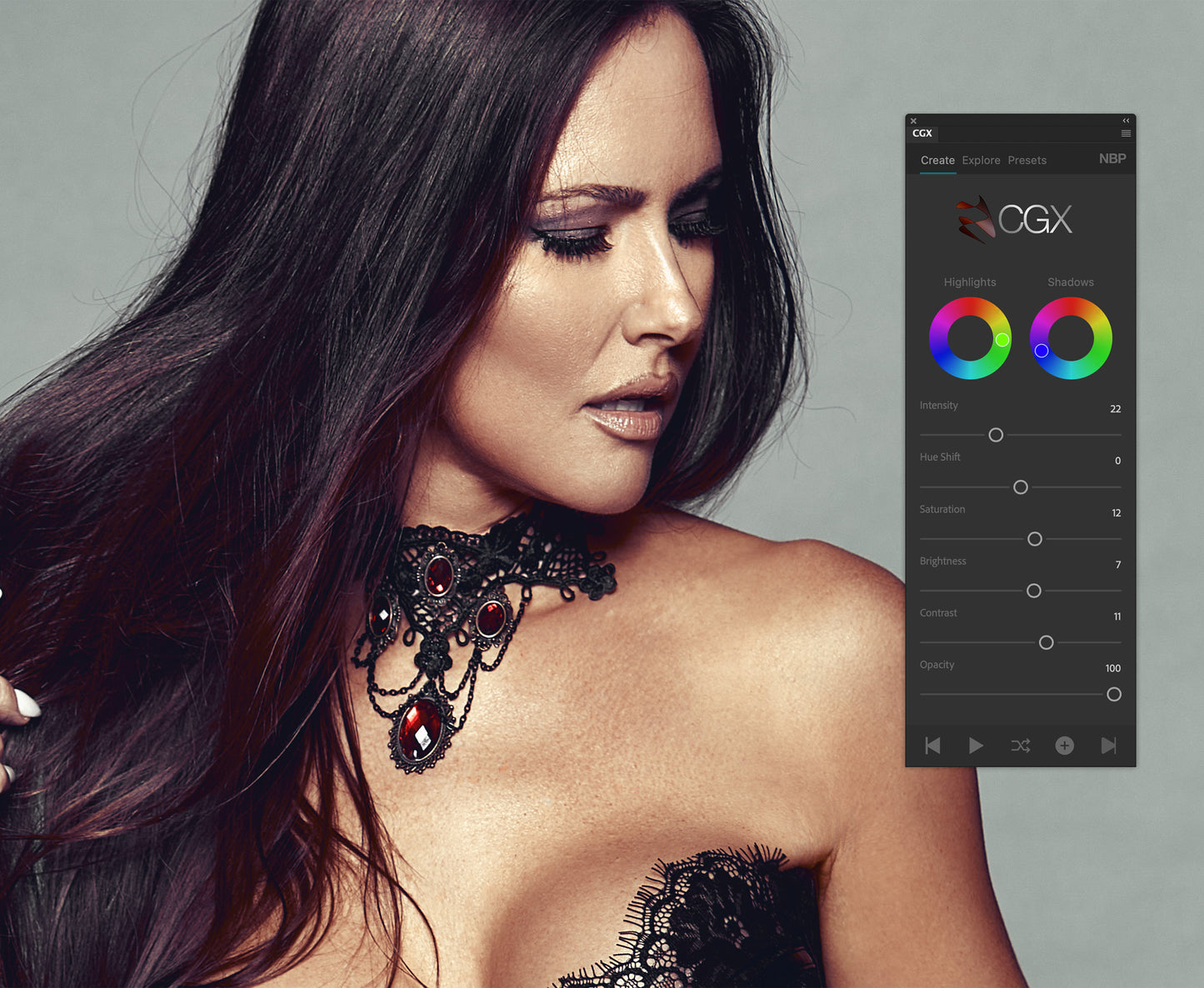 NBP CGX Panel for Photoshop