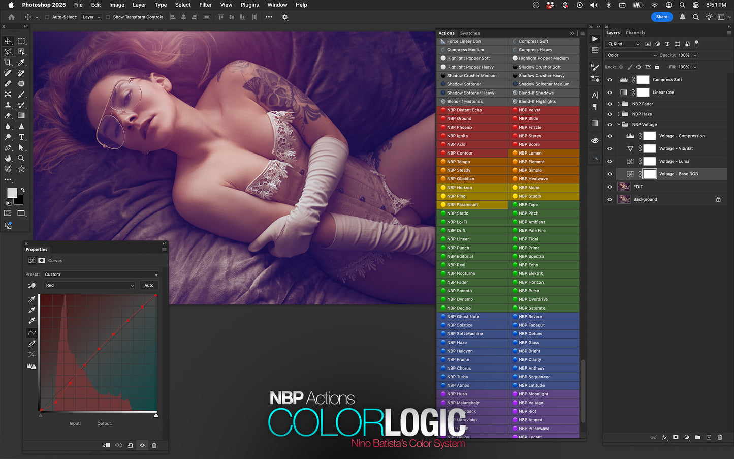 NBP ColorLogic for Photoshop by Nino Batista