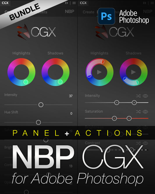 NBP CGX + Actions Suite for Photoshop