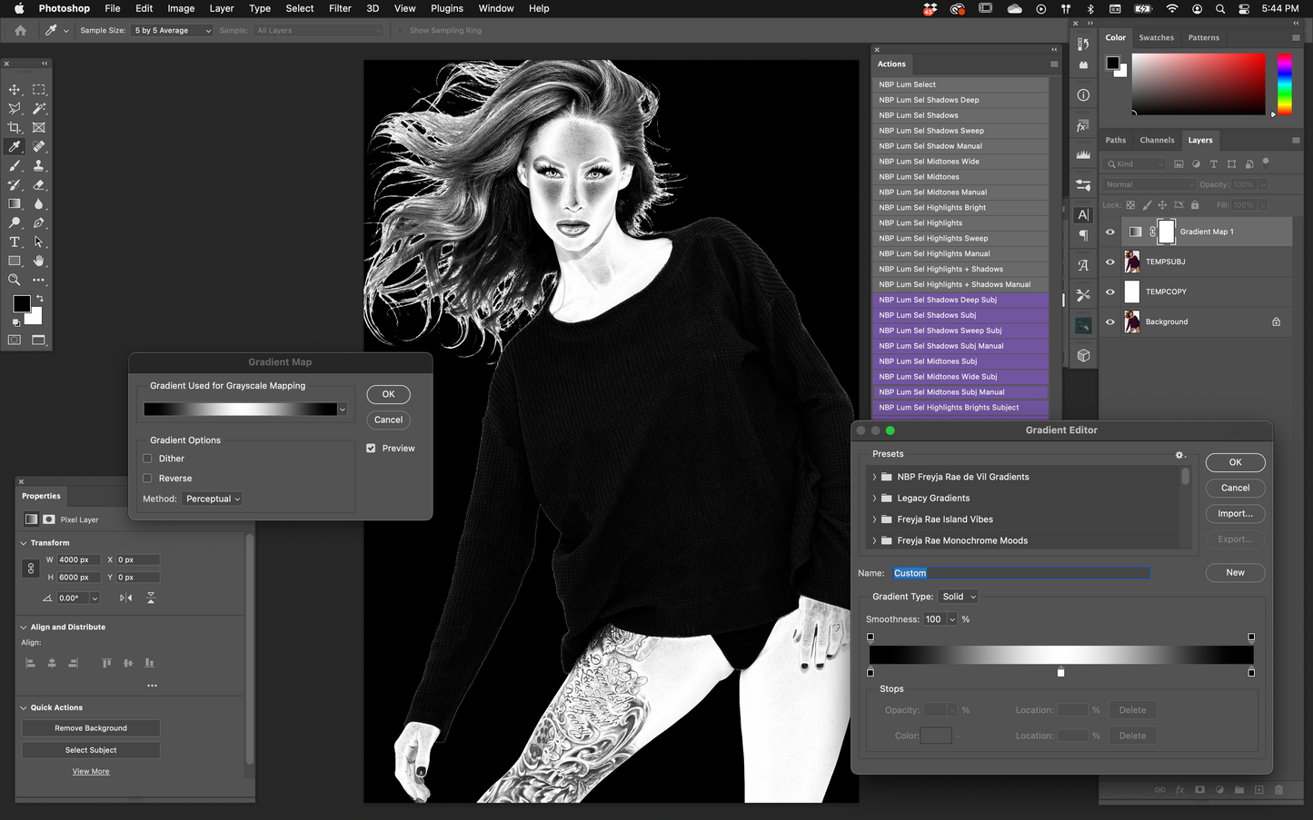 NBP Actions 11: Selection + Blending + Masking Tools for Photoshop