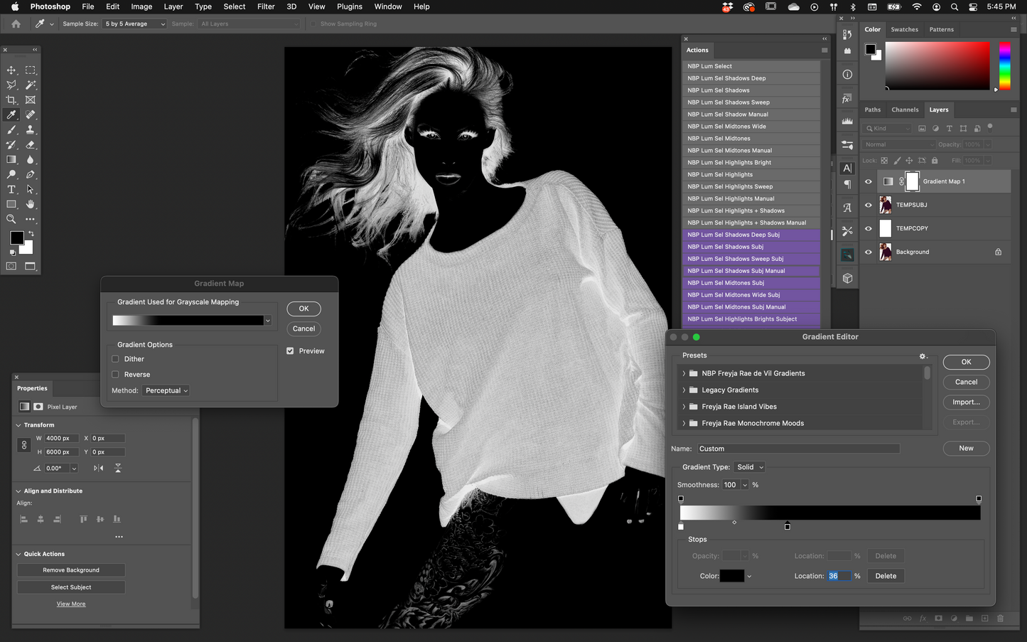 NBP Actions 11: Selection + Blending + Masking Tools for Photoshop