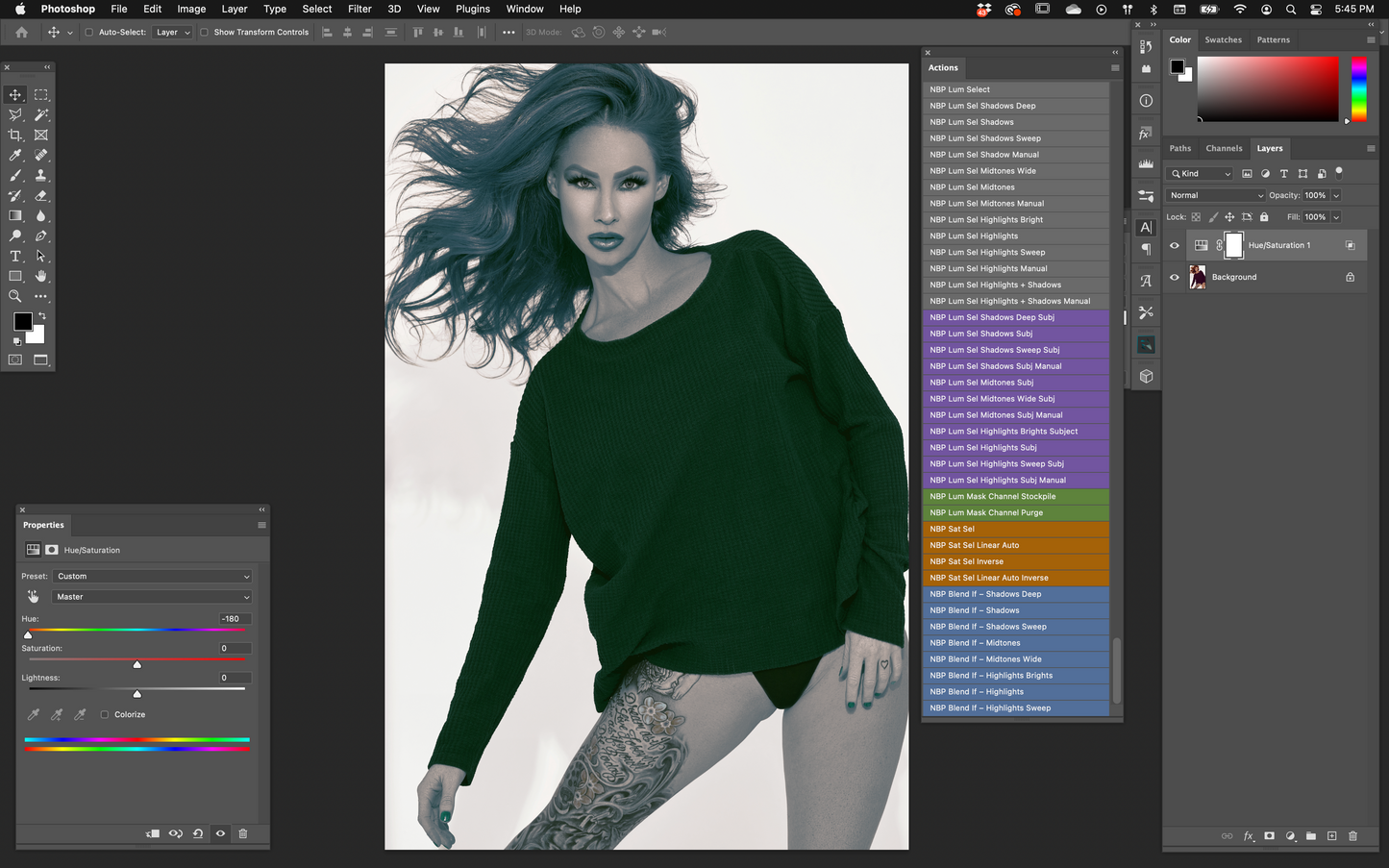 NBP Actions 11: Selection + Blending + Masking Tools for Photoshop