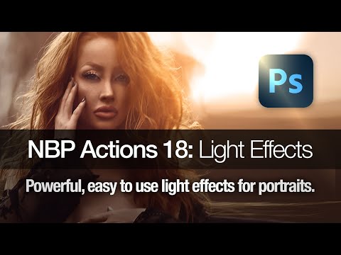 NBP Actions 18: Light Effects for Photoshop