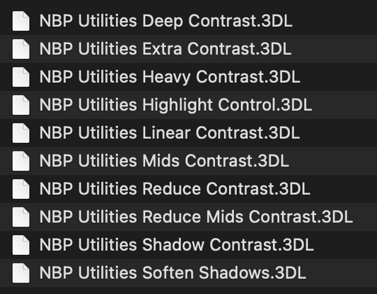 NBP Utilities: Contrast LUTs